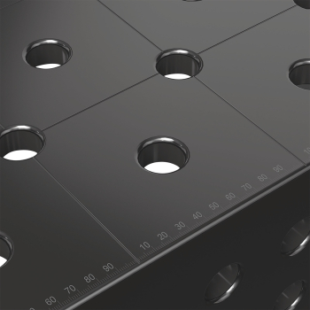 Schweisskraft Schweißtisch Professional Extreme 8.7 2000x1000x150 Plasmanitriert Diagonalraster