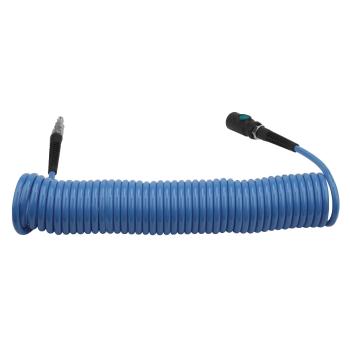 Aircraft Spiralschlauch  PU 6,5x10mm 10m mit Einhand-Sicherheitskupplung