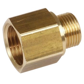 Aircraft Reduziernippel lang  IG 1/2" x AG 3/8"