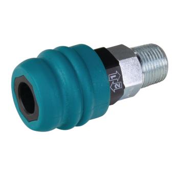 Aircraft Sicherheits-Schnellkupplung Composite  3/8" AG - Kartonware