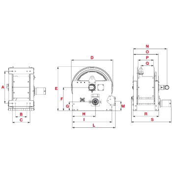 ELMAG INDUSTRIE Schlauchaufroller Serie 700 / L 690