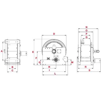 ELMAG INDUSTRIE Schlauchaufroller Serie 700 / L 550