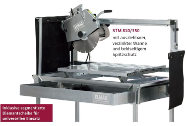 ELMAG Steintrennmaschine (inkl. Dia)