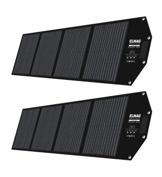ELMAG Faltbares Solarpanel SOLAR 220 DUO - monokristallin
