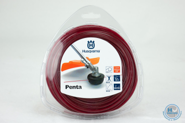 590847405 Husqvarna Trimmerfaden Penta 3.0x56m Donut ro