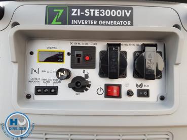 Zipper Maschinen Stromerzeuger Inverter ZI STE 3000 IV 3,0 KVa camping Generator