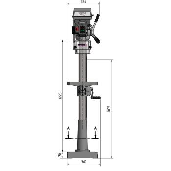 Optimum Säulenbohrmaschine OPTIdrill D 26Pro Aktions Set