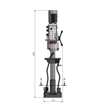 Optimum Getriebebohrmaschine OPTIdrill DH 35G