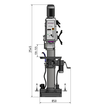 Optimum Getriebebohrmaschine OPTIdrill DH 55G