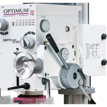 Optimum Säulen-Getriebebohrmaschine mit Kreuztisch OPTIdrill DH 40CTP