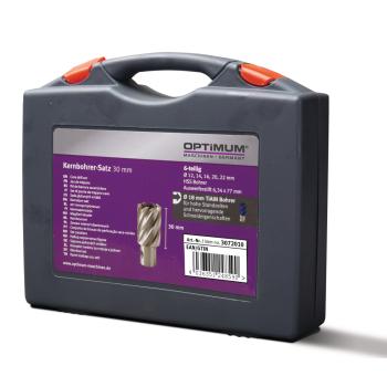 Optimum Kernbohrerset  HSS-TiAlN 30