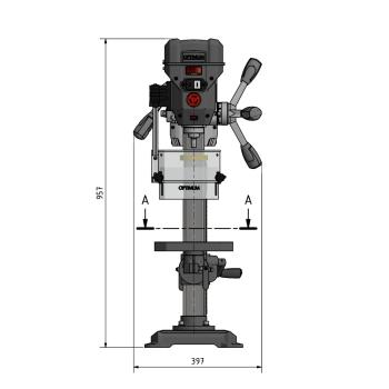 Optimum Tischbohrmaschine OPTIdrill DQ 20V