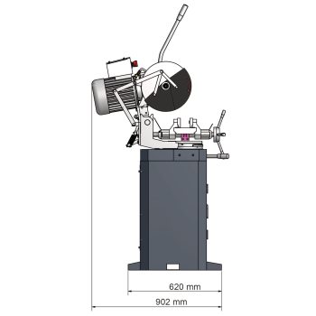 Optimum Manuelle Metallkreissäge OPTIsaw CS 315