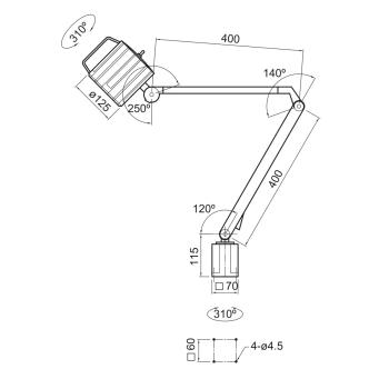 Optimum LED Maschinen- und Werkstattleuchte  MWG 6-720