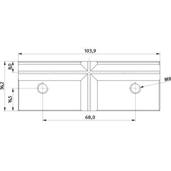 Optimum Prismenbacke  für FMS 100