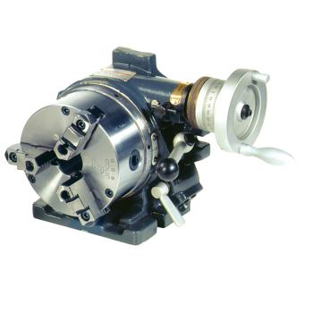 Optimum Horizontal-Vertikal-Rundteiltisch mit 3-Backenfutter  RTU 165