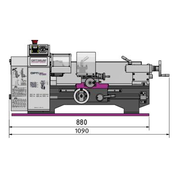 Optimum Drehmaschine OPTIturn TU 2304V