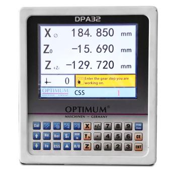 Optimum Leit- und Zugspindeldrehmaschine OPTIturn TM 3310V