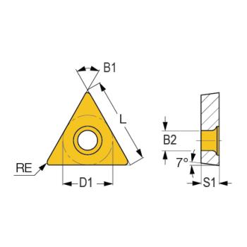 Optimum HM-Ersatzwendeplatten  ISO TCMT110204