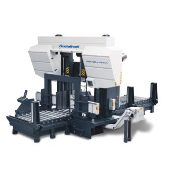 Metallkraft Halbautomatische Zwei-Säulen-Horizontal-Metallbandsäge HMBS 1200 x 1400 HA X