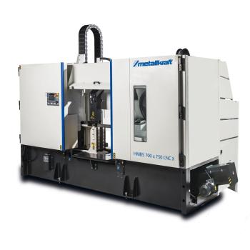 Metallkraft Automatische Zwei-Säulen-Horizontal-Metallbandsäge HMBS 700 x 750 CNC X