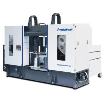 Metallkraft Vollautomatische Zwei-Säulen-Horizontal-Metallbandsäge  HMBS 850 x 1000 CNC X