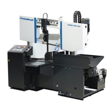 Metallkraft Vollautomatische Zwei-Säulen-Horizontal-Metallbandsäge  HMBS 400 CNC