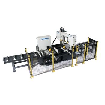 Metallkraft Vollautomatische Zwei-Säulen-Horizontal-Metallbandsäge HMBS 340 CNC-DG-X