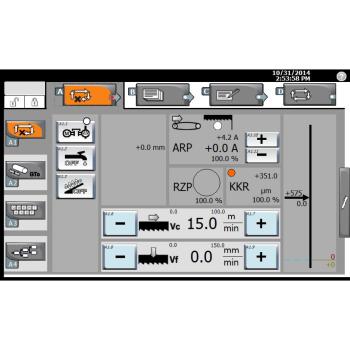 Metallkraft Vollautomatische Zwei-Säulen-Horizontal-Metallbandsäge  HMBS 5000 CNC X