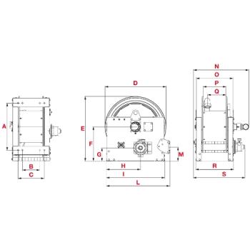 ELMAG INDUSTRIE Schlauchaufroller Serie 700 / L 550