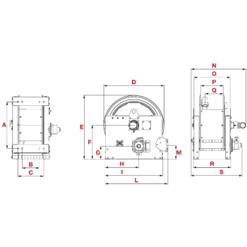 ELMAG INDUSTRIE Schlauchaufroller Serie 700 / L 690