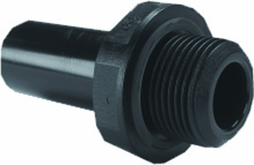 Aircraft Einschraubstutzen (Parallelgewinde) 22 mm / ¾ " AG