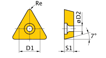 Optimum HM-Ersatzwendeplatten  ISO TCMT090204