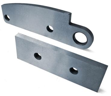 Optimum Ersatzmesser für Hebelblechscheren Ersatzmessersatz zweiteilig PS 125