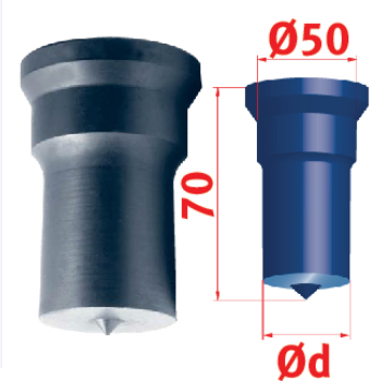 Metallkraft Rundstempel  Nr.4 Ø 47 mm