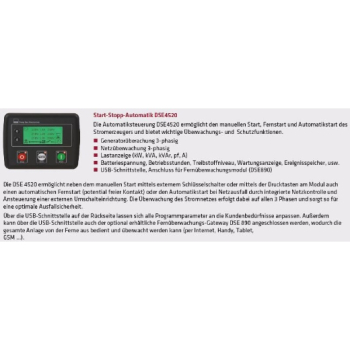 ELMAG Stromerzeuger SEDSS 133WDE-AVR-DSE4520 - Stage 5