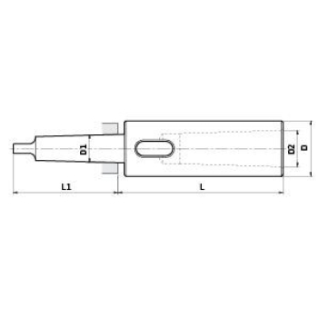 ELMAG Verlängerungshülse MK 3 / MK 3