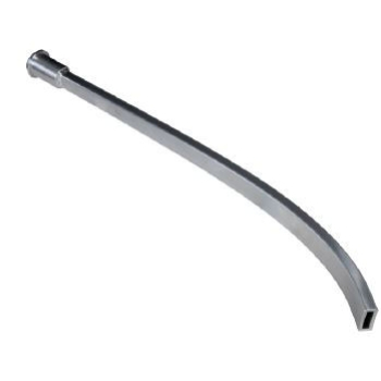 ELMAG Langdüse Aluminium 45° gebogen