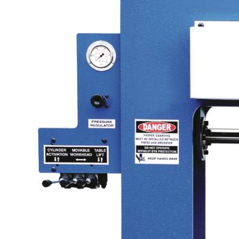 Metallkraft Vollhydraulische Werkstattpresse  WPP 100-20 RP