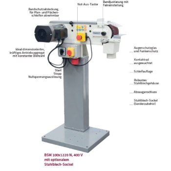 ELMAG Bandschleifmaschine