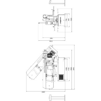ELMAG BOMAR Metall-Bandsägemaschine