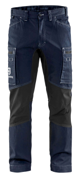 595104819 Husqvarna Werkstatthose stretch 45/31 marine/