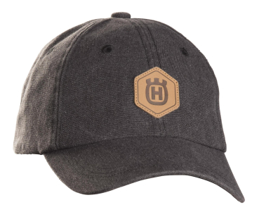 593254001 Husqvarna Kappe Xplorer granit Leder-Patch