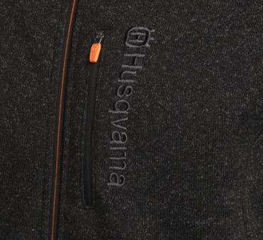 593252346 Husqvarna Fleecejacke granitgrau Gr. S