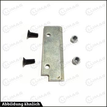 Lumag Maschinen Schneideplättchen für 80 mm Bohraufsatz 1 Set passend zu Erdbohrgerät EB 520G SET