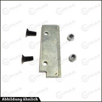Lumag Maschinen Schneideplättchen für 300 mm Bohraufsatz 1 Set passend zu Erdbohrgerät EB 520G SET