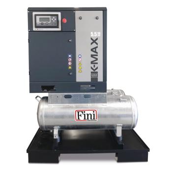 Fini Direktgekuppelter Schraubenkompressor DUO K-MAX 5,5-10 2x100