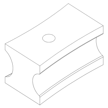 06-6747 Bernardo Zubehör für Rohrbieger Gleitschuh 1/2€œ G (Ø21,7) x 3/8€œ G (Ø 17,3) für BM 42 A / BM 60 A
