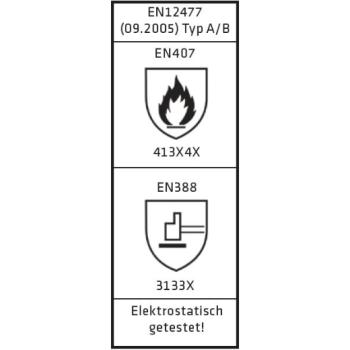 ELMAG 5-Finger-MIG/MAG/MMA-Schweißerhandschuh