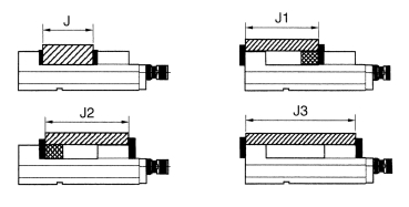 28-2128 Bernardo Schraubstöcke NC-Maschinenschraubstock CHV 200 V